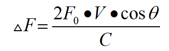 多普勒超声波流量计工作原理公式2