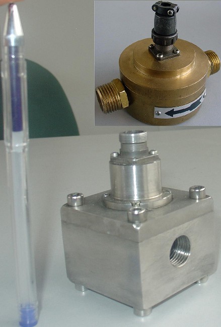 超微流量齿轮流量计流量传感器（不锈钢或铜，最小可测量流量0.5ml/min）